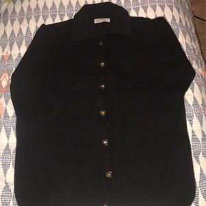 Vintage Black Yves Saint Laurent Cardigan